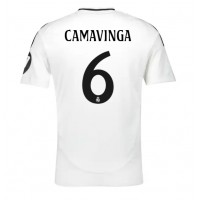 Echipament fotbal Real Madrid Eduardo Camavinga #6 Tricou Acasa 2024-25 maneca scurta